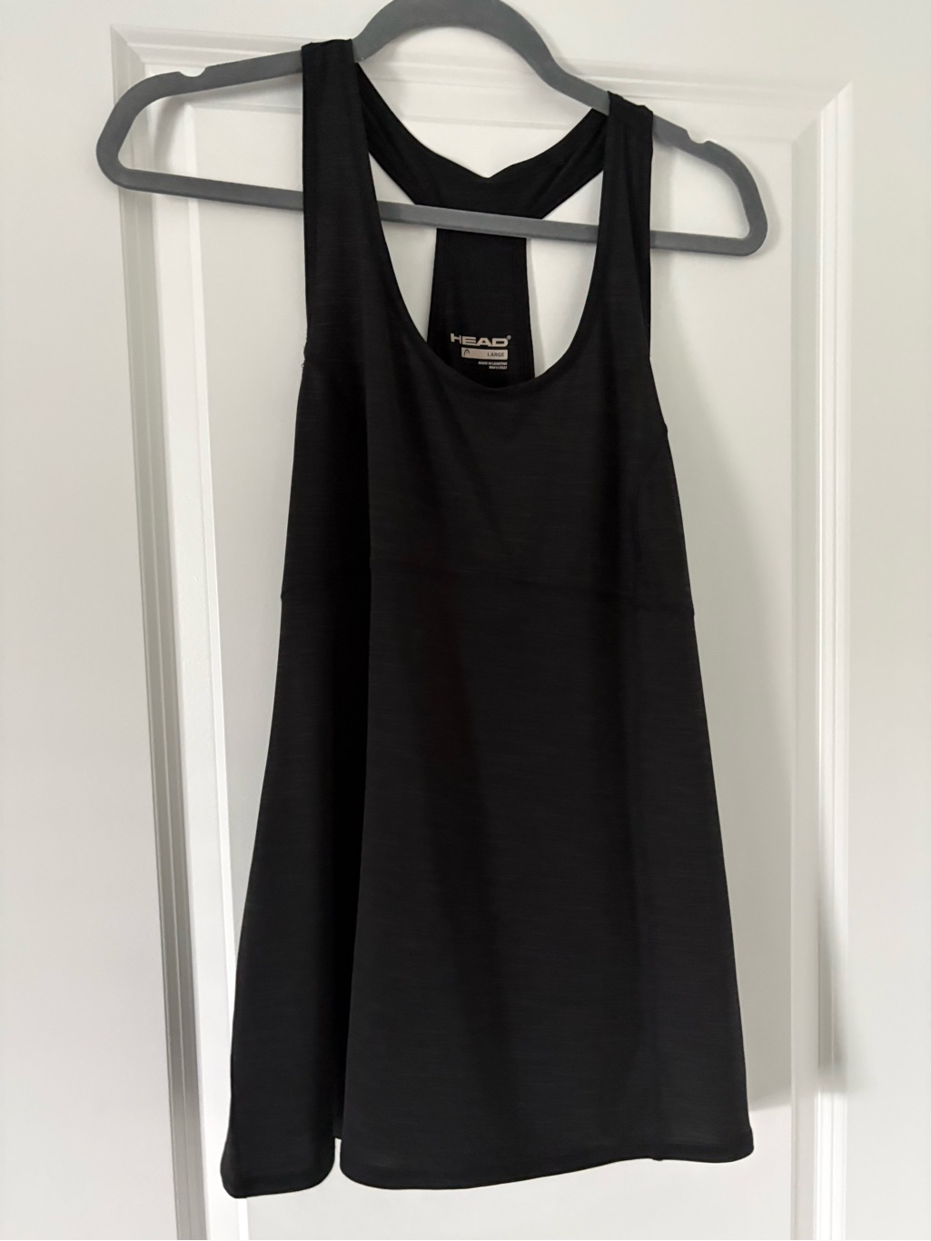 Head Black Racerback Athletic Tank Top